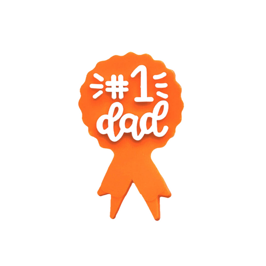 Number #1 Dad Croc Charms