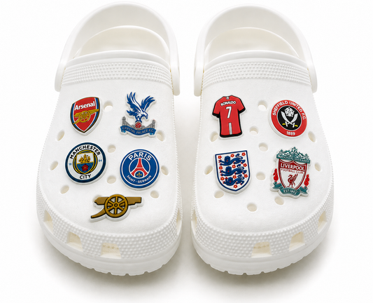 Football 2.0 Team Croc Charms